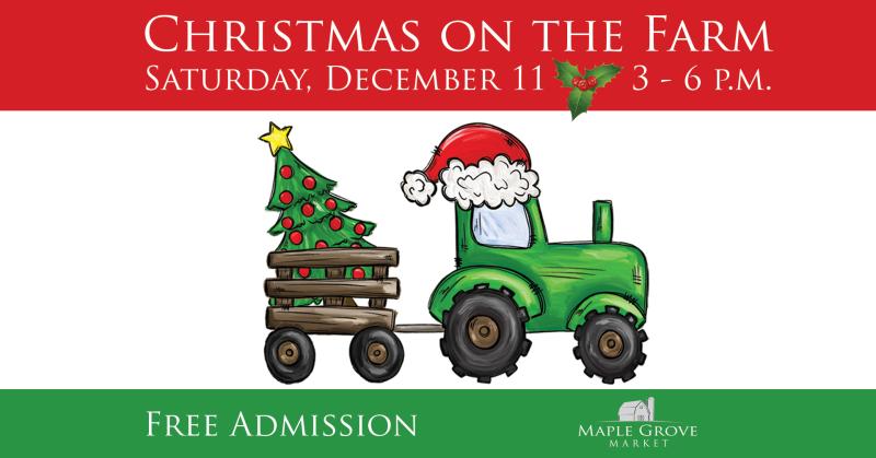 Take advantage of this fun, and free, family event from Maple Grove Market to celebrate the season.
