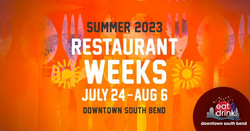 Summer 2023 Restaurant Weeks graphic