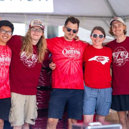 Group at Cheerwine Festival