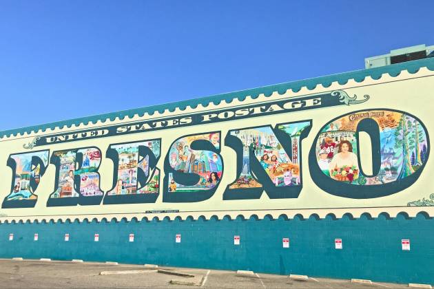 Fresno Stamp Mural