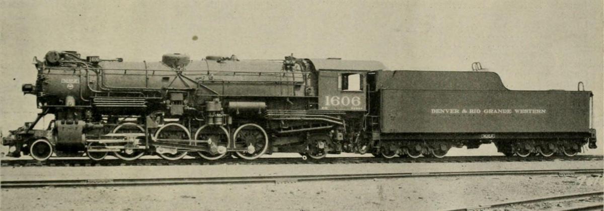 Locomotives for The Denver & Rio Grande Western Railroad Co. Built by the Baldwin Locomotive Works