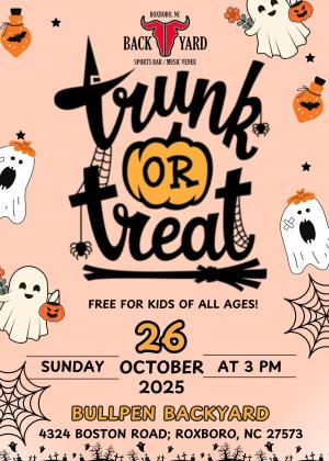 Bullpen Trunk or Treat