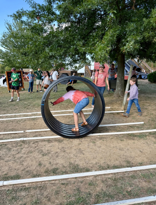 Child at Jackson's playground