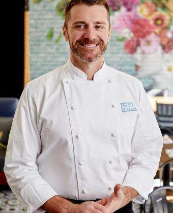 Chef Gilbert Laurie at Pacific Hideaway