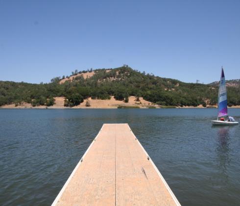 Lake Hennessey in Napa Valley