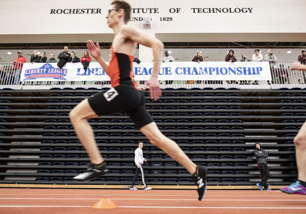 Indoor Track Competition at Gordon Field House, RIT