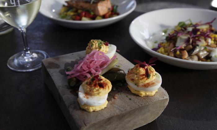 Farmstead at Long Meadow Ranch food