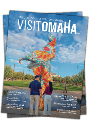 2025 Omaha Visitors Guide cover