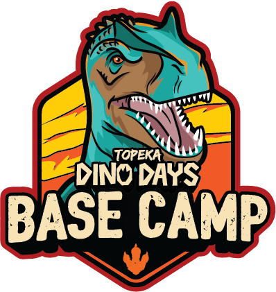 Topeka Dino Days Base Camp Logo | Topeka, KS