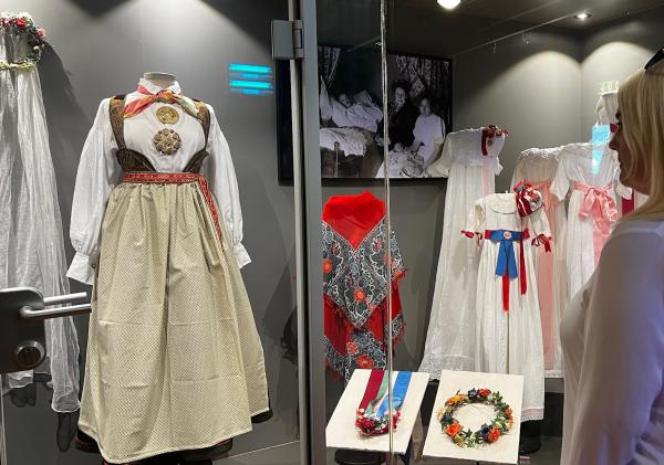 bunader utstilt på museum