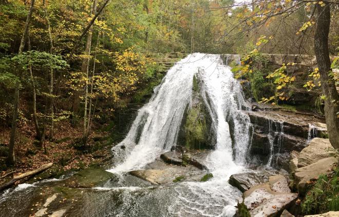 Roaring Run Fall In Roanoke, VA