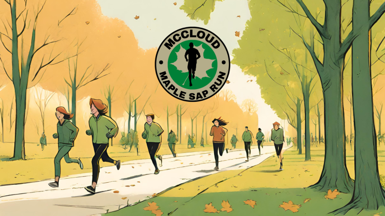 The second annual McCloud Maple Sap Run will be held on March 2, 2024.