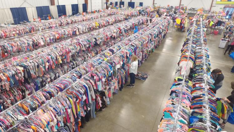 So...much...STUFF to choose from at the Here We Grow Again Consignment Sale!