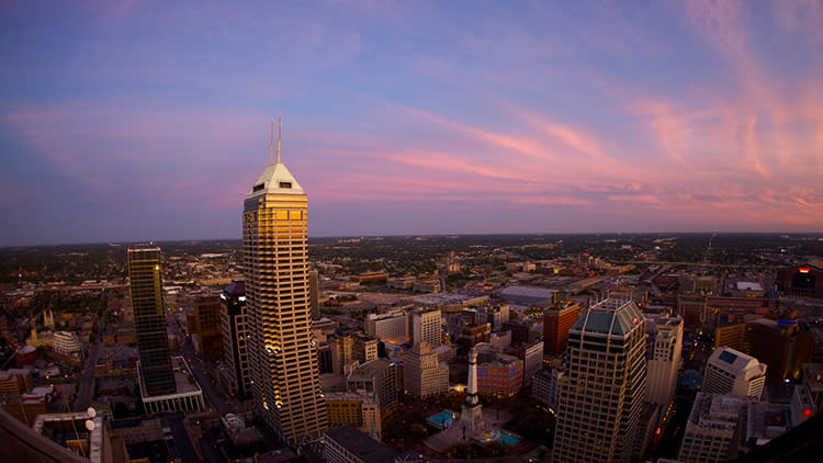 An Indianapolis Sunset