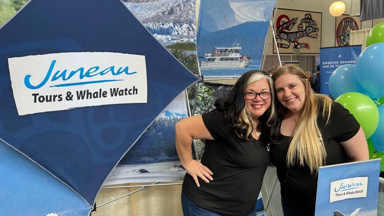 Juneau Tours & Whale Watch booth