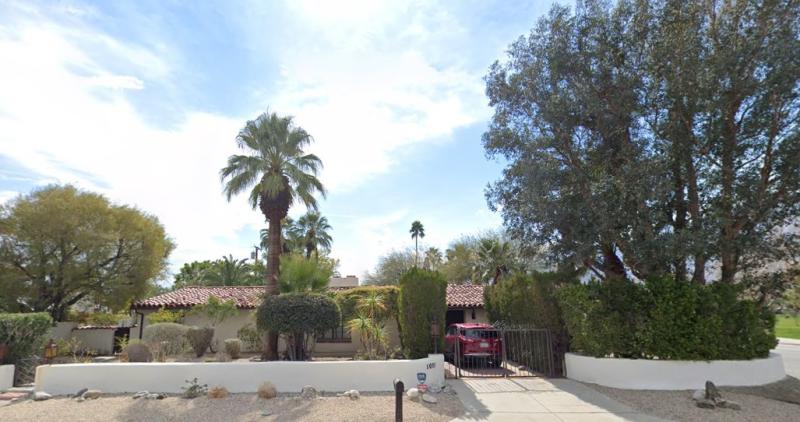 Bing Crosby house at 1011 E El Alameda in Palm Springs.