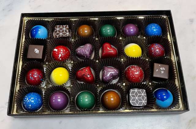Chocolates from Michael's Chocolates in Oakland California