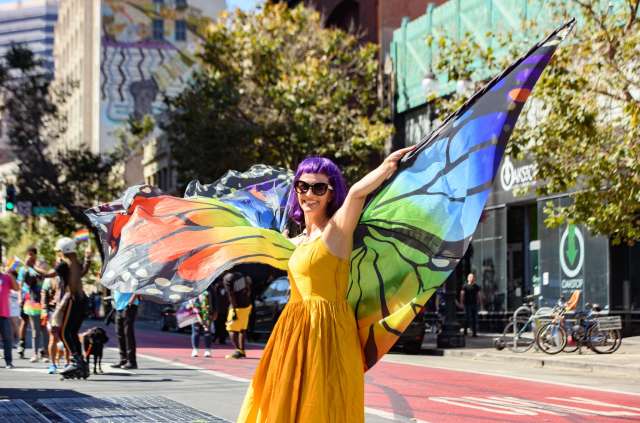 Pride Parade in Oakland California 2023