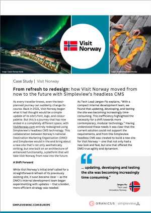 Visit Norway case study thumbnail