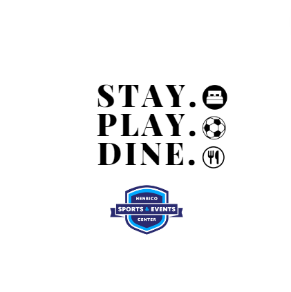 Stay, Play, Dine logo