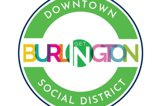 Downtown Burlington Social District Logo