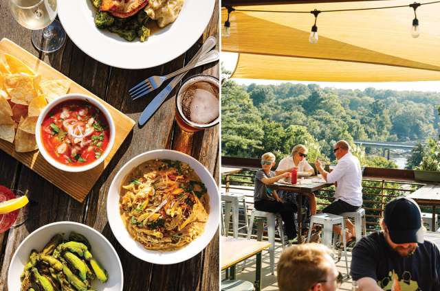 Saxapahaw & The Eddy Pub