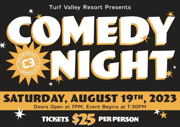 Comedy Night Turf Valley