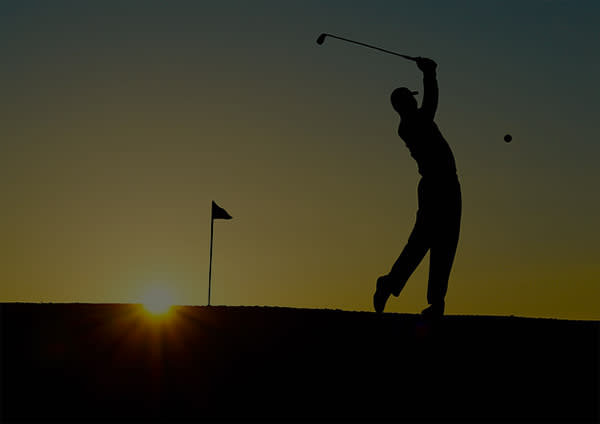 Golf at Sunset