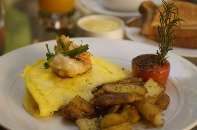 spencer's lobster omelette