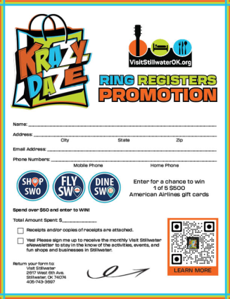 2025 Krazy Daze - Form