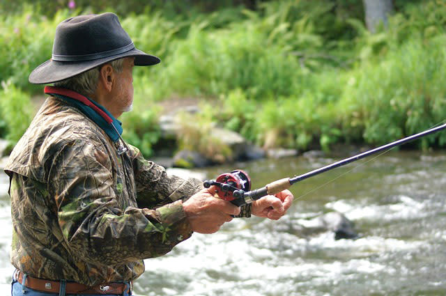 Fishing on the Pine River, Outdoorsy Bayfield
