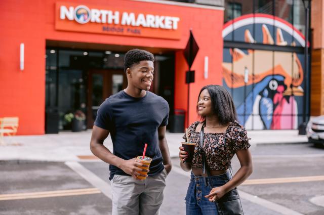 North Market Exterior Kids