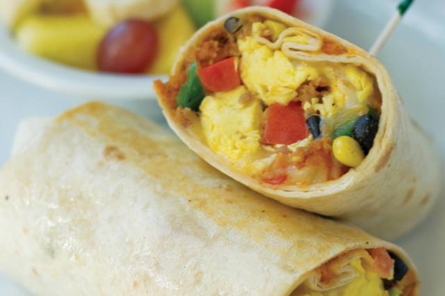 Sunny Street Breakfast Burrito