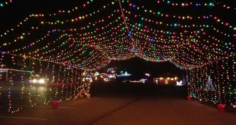 Enjoy the holiday lights at Jimmy Nash City Park in Martinsville, through Jan. 1.