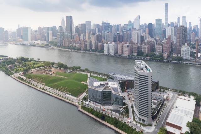 cornell tech, arial view