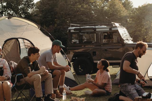 Camping Family