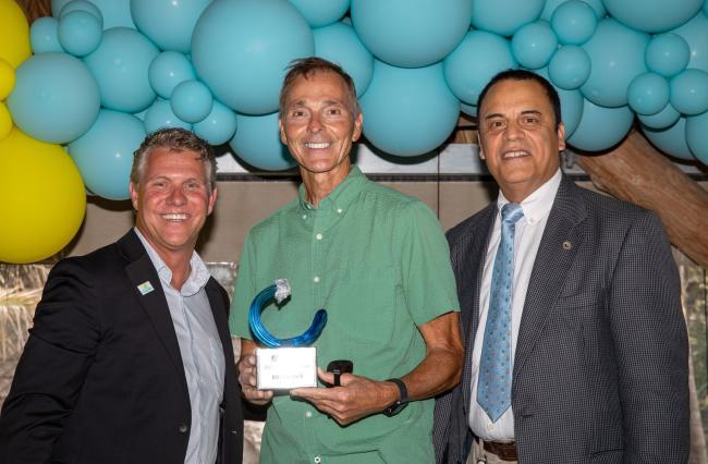 Babcock Ranch Eco-Tours accepting the Partner of the Year Award at the PG/EB Tourism Event May 9, 2025