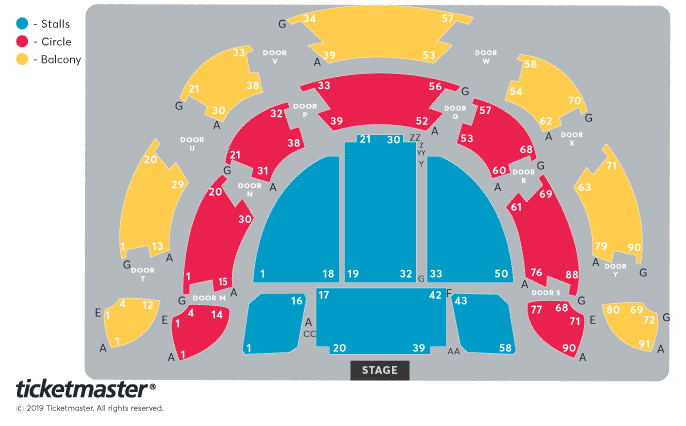 Oval Hall Map