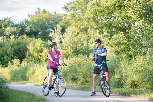 Biking