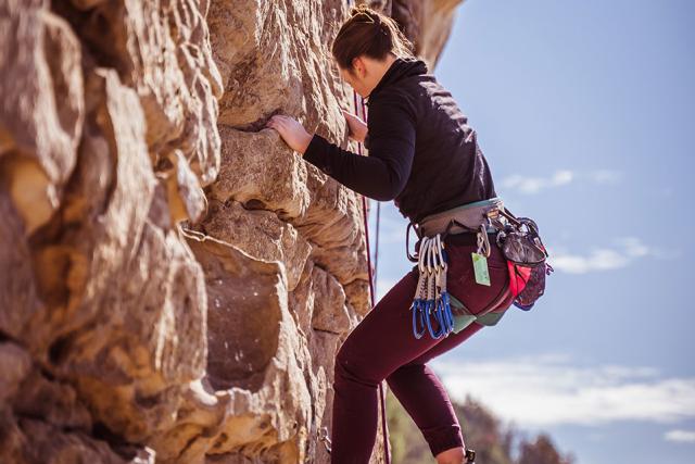 Rutherford rock climbing