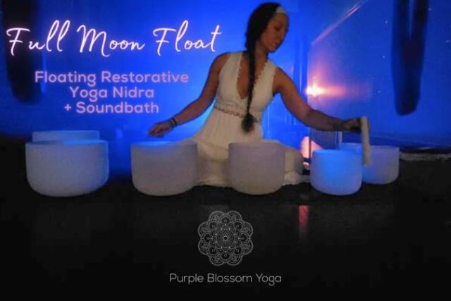 Purple Yoga Blossom Studio