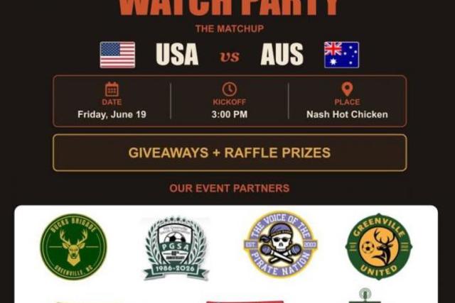 FIFA World Cup Watch Party: USA vs. Australia