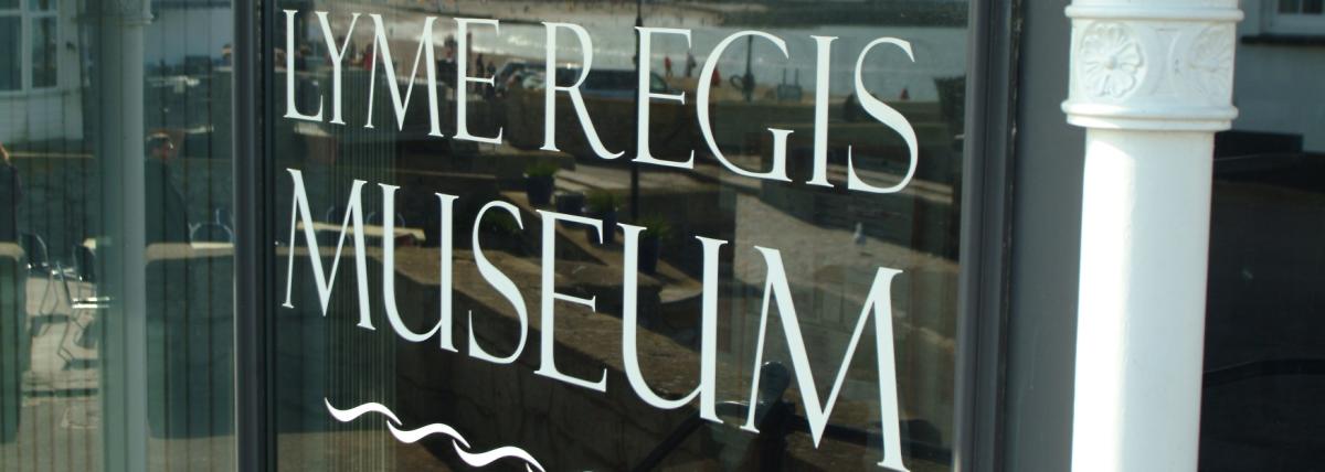 Lyme Regis Museum sign