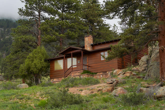 Cabin Built by the Rockies
