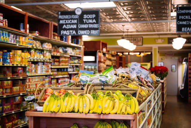 Doud’s Market on Mackinac Island stocks Jamaican items and other international foods to suit the tastes of foreign workers.