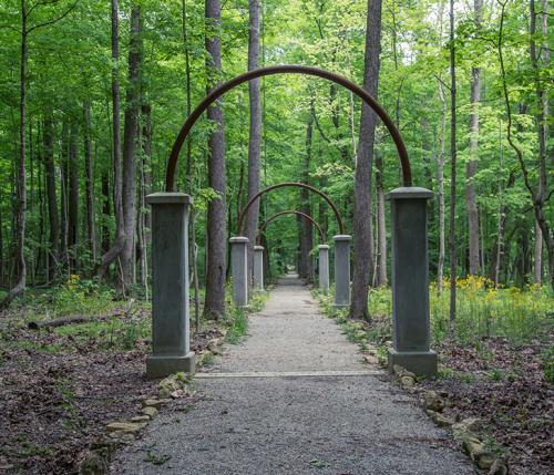 Arches at the Rose Island