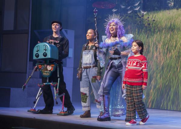 Holiday Lights show on stage