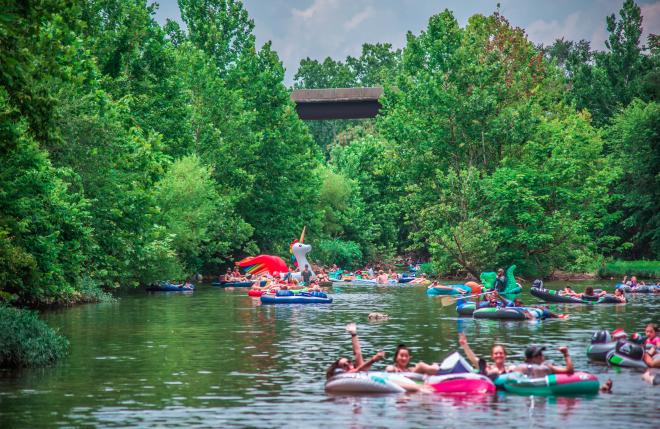 Floatilla to Starr Hill - Tubing - Roanoke River Blueway