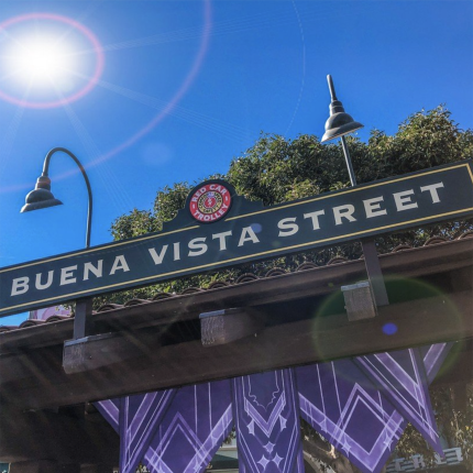 Buena Vista Street at Disney California Adventure Park