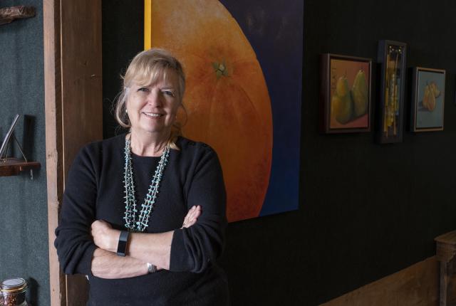 Beverly Taylor, Artist & Owner, Artifacts 302 Gallery, Farmington, New Mexico Magazine